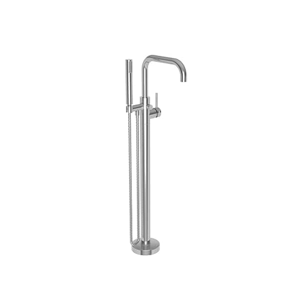 Newport Brass Exposed Tub and Hand Shower Set, 3, Floor, Polished Chrome 1400-4261-26 - main